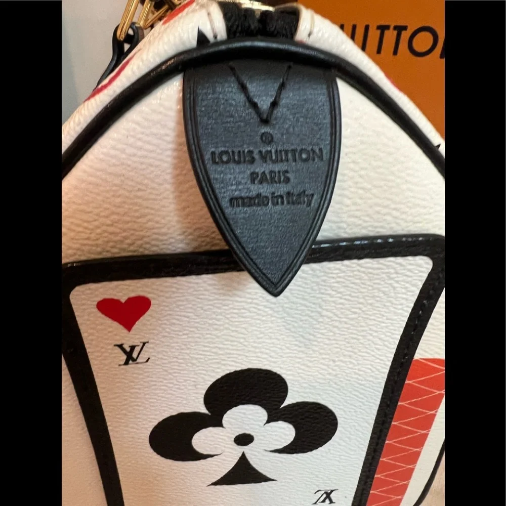 ♠️♥️♣️Louis Vuitton Game on Speedy 25 Bandolier♣️♥️♠️ - Picture 9 of 10
